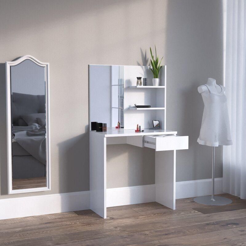 Factory Hot Selling Dressing Table with Mirror