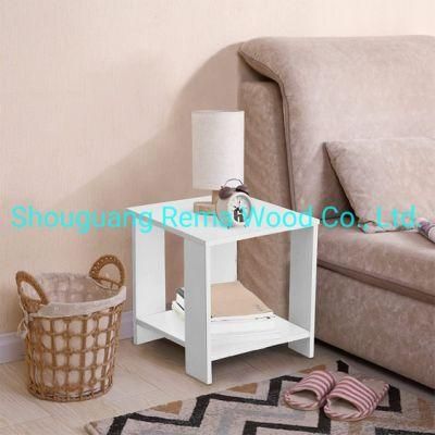 High Quality White Bedside Table Nightstand for Living Room Bedroom