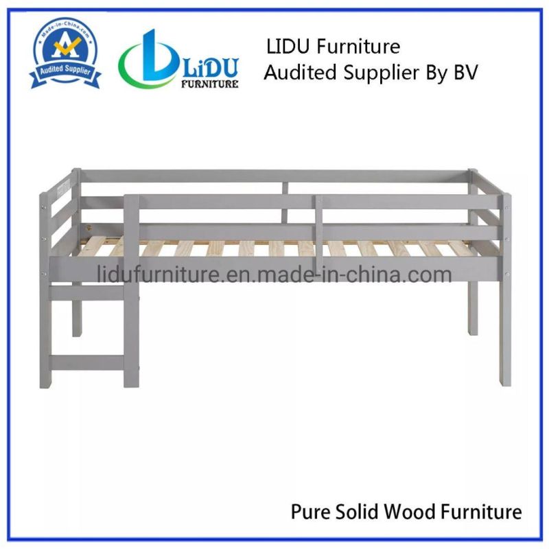 Loft-Twin-Bed-Saracina-Home Twin Loft Bed Wood Frame Kids Bedroom Furniture