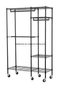 DIY Style Modern Bedroom Cloth Wardrobe Steel Design Wire Closet Shelf