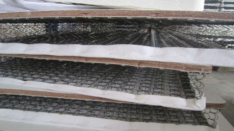 Firm Coir Pad Spring Mattress Non-Compress for Oversea Chinese People