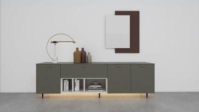 Modern Fashion Design High Quality Wooden Furniture Factory Wholesale Living Room Furniture Multifunctional Display Cabinet TV Cabinet