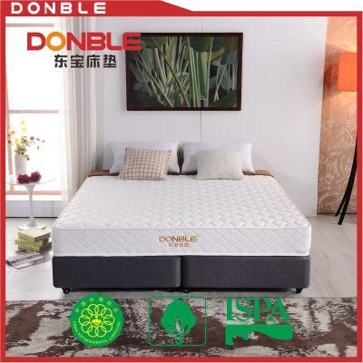 Comfortable Sleep Single Pillow Top Pocket Spring Mattress for Hotel Bedroom