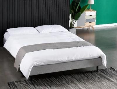 Queen King Double Size Fabric Material Bedroom Bed