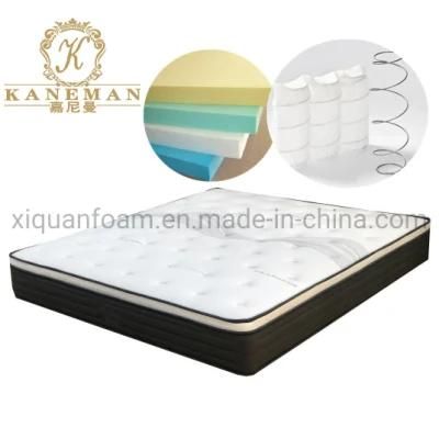 Wholesale Pocket Spring Mattress Custom Full Sizes Bed Mattress in a Box