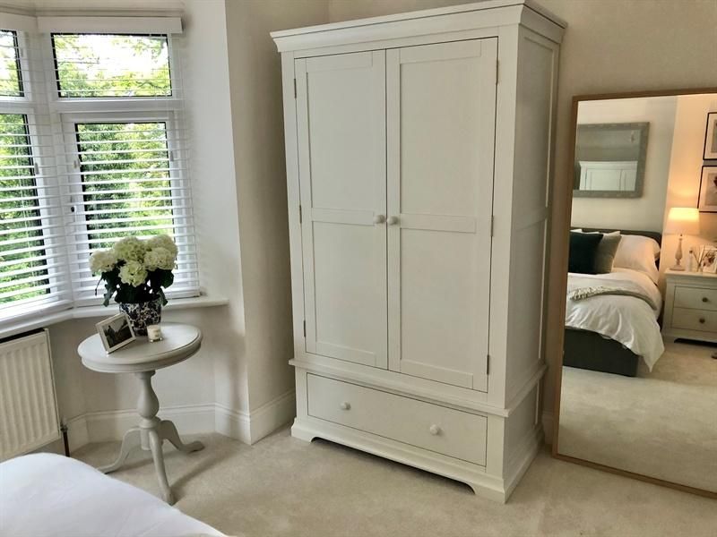 Chinese Modern Wooden Furniture School Dormitory Baby Bedroom Furniture Double Kids Clothes Storage Cabinet Hostel Double Wardrobe with 1 Drawer