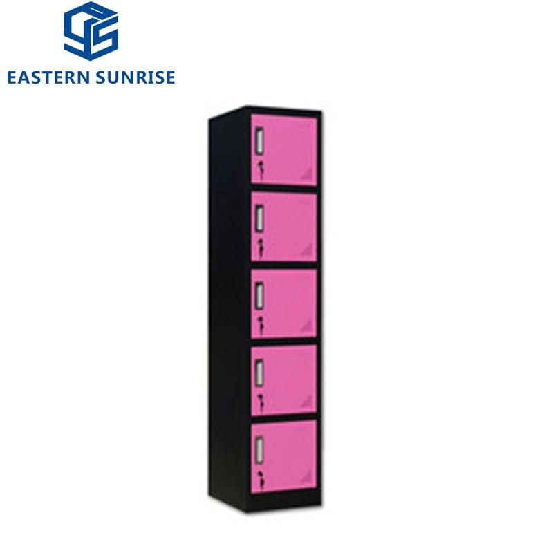 Luoyang Eastern Sunrise Metal Storage Cabinet 5 Doors Wardrobe