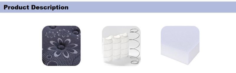Home Bedding Hotel Used Foam Mattress Roll-up Packing in Boxes Thin Bed