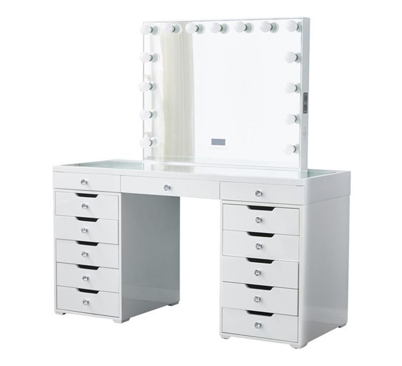 Hot Sales 13 Drawers Cheapest Makeup Station Dresser