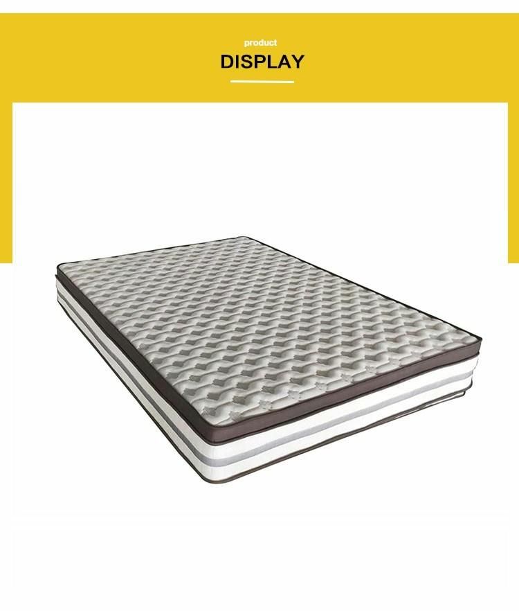 2020 Full Size Silicone Memory Cotton Foam Mattress in a Box