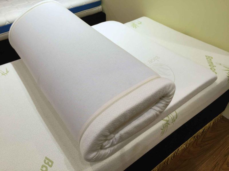 2 Inch and 3 Inch Cool Gel Memory Foam Topper Roll in Handbag and Box