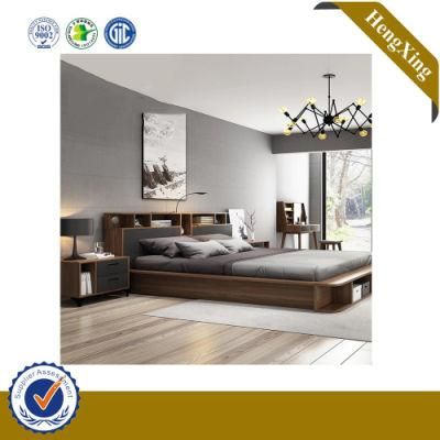 Modern Capsule Hotel MDF Wooden Home Bedroom Furniture Mattress Wardrobe Sofa Wall King Bed