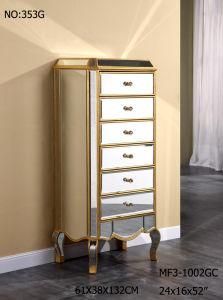 Modern 6 Drawer Mirrored Furniture Chest