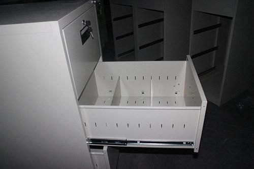 Vertical Filing Centralize on Casters Lock Wangtong Cabinet Patient Locker 4 Drawer File Cabinets Office Furniture Grey Color