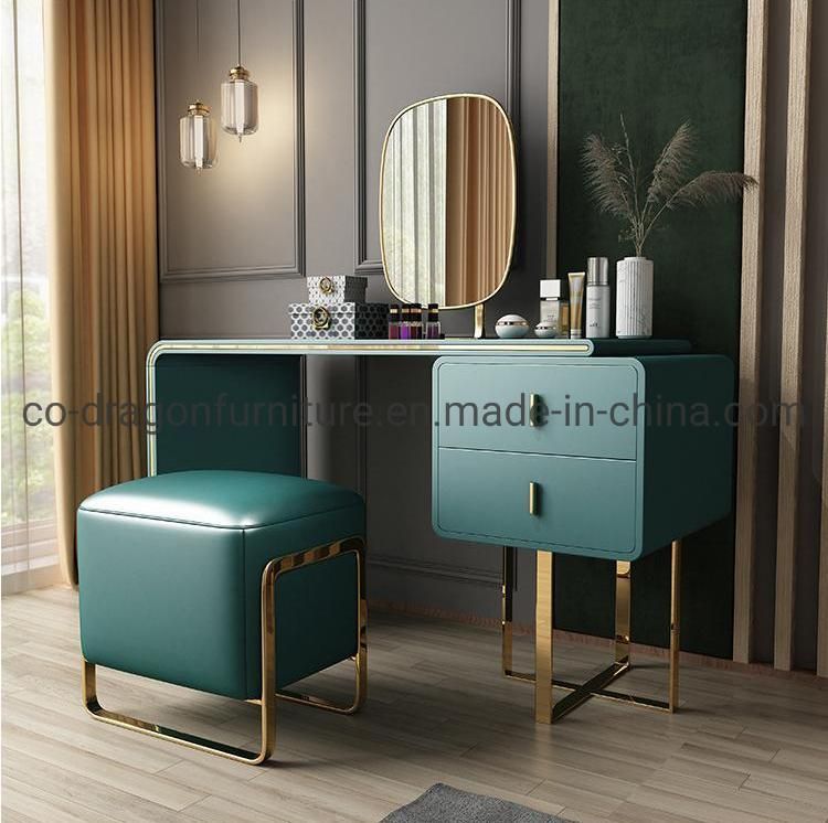 Bedroom Luxury Wooden Dressing Table with Mirror for Modern Furniture