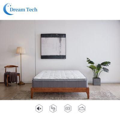 Hotel Bedroom Bed Queen Size Mattress High Quality Detachable Roll up Pocket Spring Mattress (LZN1612)