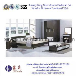 Black Color Home Furniture MDF Bedroom Sets (F17#)