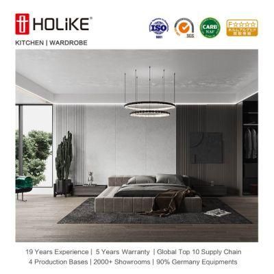 Modern PVC Swing Door Luxury Furniture Wooden Bedroom Wardrobes Closet