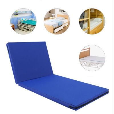 2 Section Hard Foam Filter Water-Proof 6cm Mattress for Manual Nursing Bed