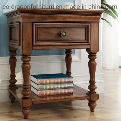 Fashion Modren Wooden Nightstands Table with Drawer for Bedroom Furniture