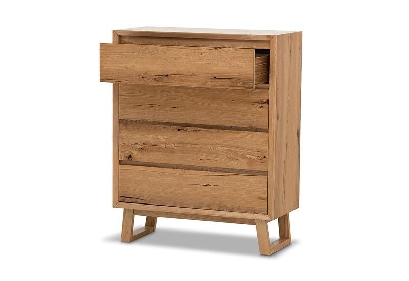 Modern Design Home Furniture 4 Drawer Chest for Bedroom Storage