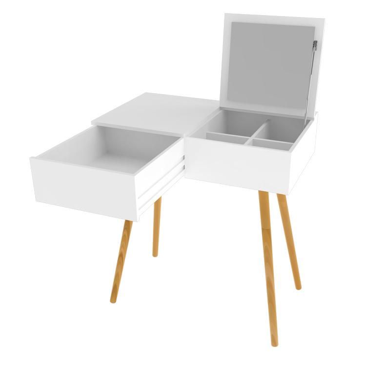 Multi-Purpose Mirrored Bedroom Dressing Table