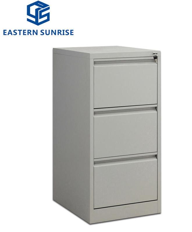 Office/School/Bedroom Use Metal Filing Cabinet with 3 Drawers