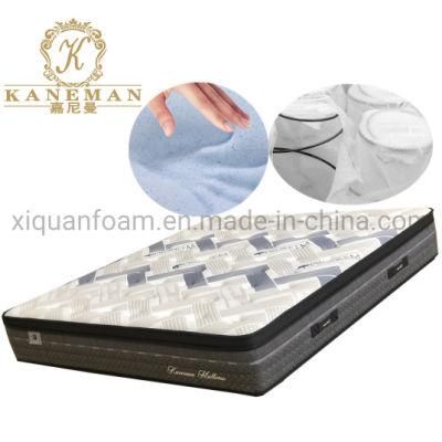 Custom Bed Memory Foam Mattress Top Rated 12inch Pocket Spring Mattress