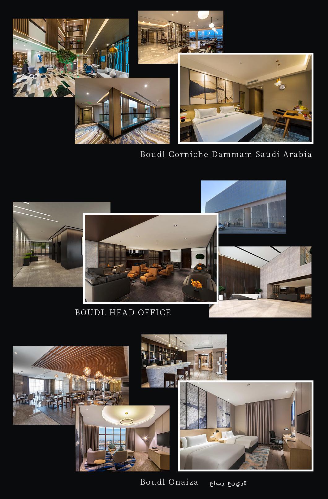 Five Stars Modern Luxury Hotel Furniture Bedroom Sets Interior Design