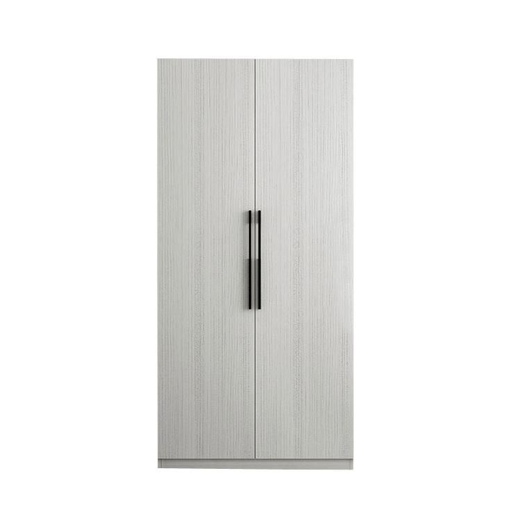 Simple Design Combination Bedroom Furniture Wooden White 4 Door Wardrobe