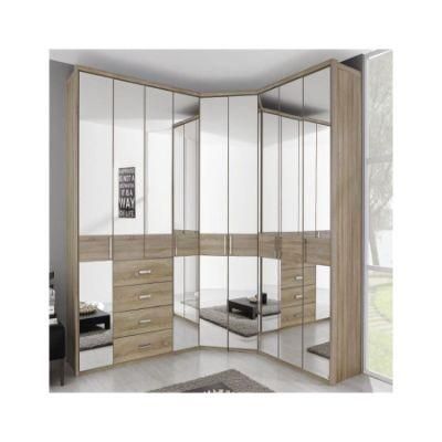 Factory Direct Supplier Durable Modern Design Closet Mirror Door Wardrobe Closet