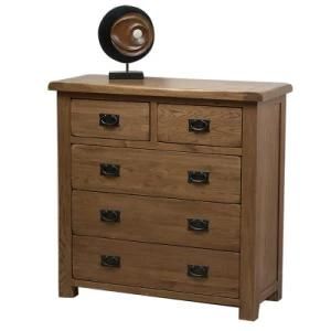 High Quality Soild Wooden 3+2 Drawer Chest (HSRU-003)