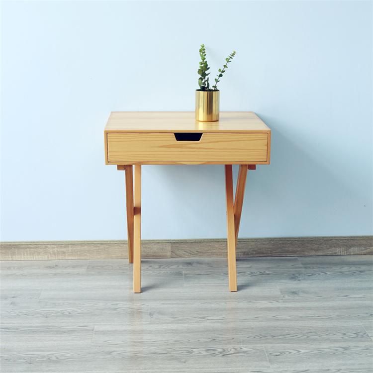 Minimalist Bedroom Furniture Night Stand End Table with Drawer