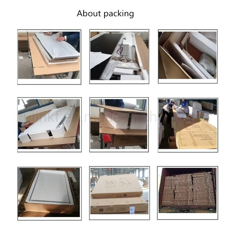 Modern Bedroom Wood Living Room Furniture Mattresses Sofa Double Wall Bed