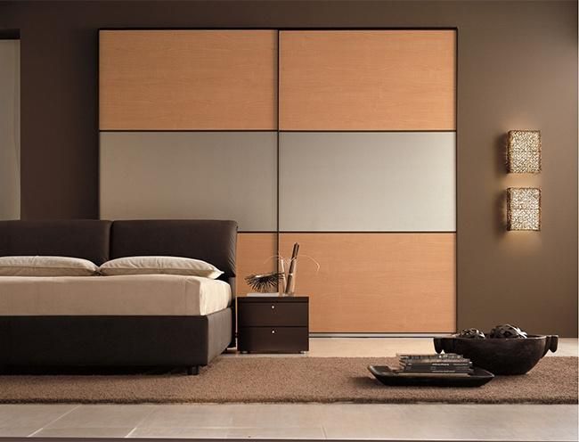 Elegant European Style Sliding Door Wardrobe Cabinet Sliding Door