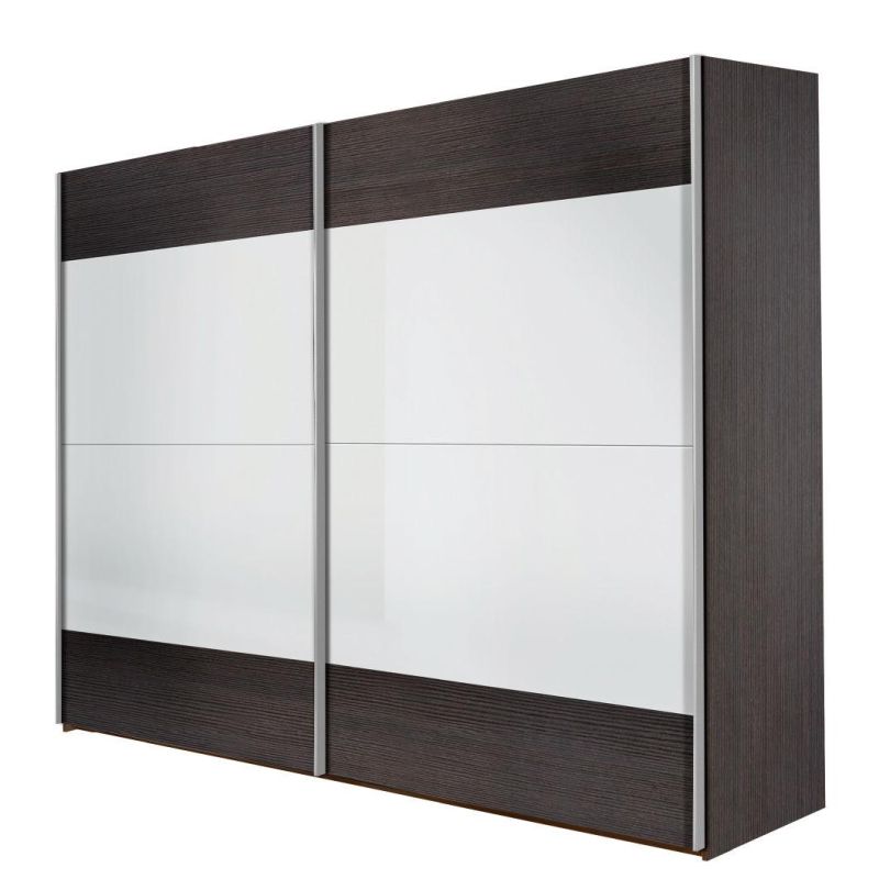 Wooden Design Sliding Door 20dd029 Melamine Bedroom Wardrobe
