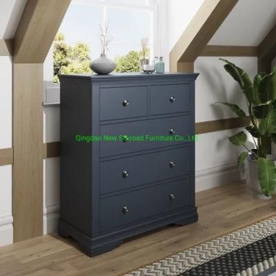 Modern Solid Wood Chest of Drawers Bedroom Storage Cabinet Wholesale Home Furniture Chest of Drawers Wooden Cabinet