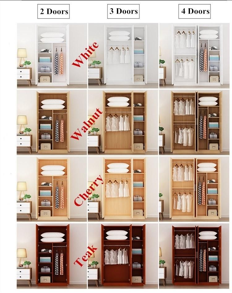 Customized Bedroom Wardrobe Closet with Competitive Price