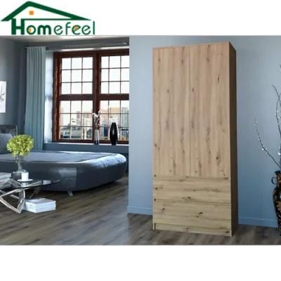 Modern Wooden Simple Design Home Furniture Storage Wardrobe Cheap Wholesale