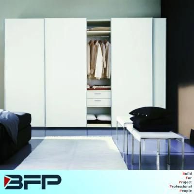 Wooden Wardrobe Closet with Sliding Door