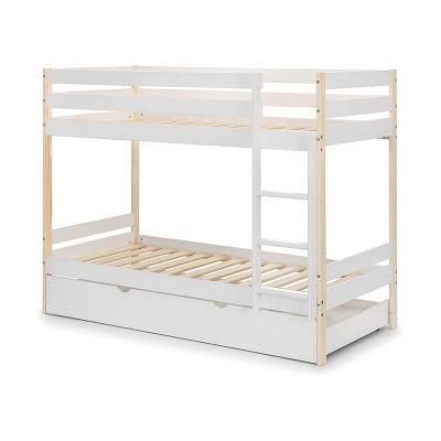Stable Dormitory Home Furniture Wood Bunk Bed Wholesale Price Kids Bed