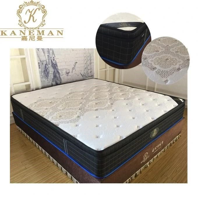 Hotel Mattress 10inch 25cm Pocket Spring Mattress in a Wooden Pallet