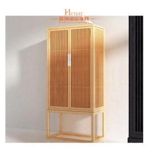 Wooden Bookrack Cabinet Chipboard Hotel Bedroom Furniture Cabinet Wardrobe