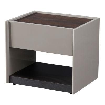 S-Ctg012 Latest Wooden Night Stand, Italy Design Night Side Table in Home and Hotel Bedroom Set