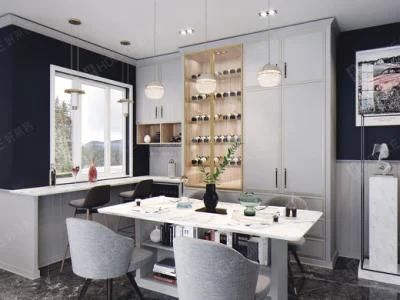 Modern Customized Wooden Home Furniture Fitted TV Stands Kitchen Island