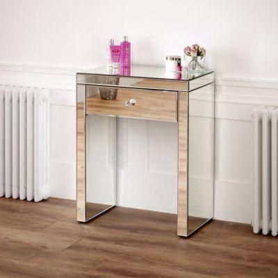 New Style HS Glass 3 Drawer Glass Bedside Cabinets