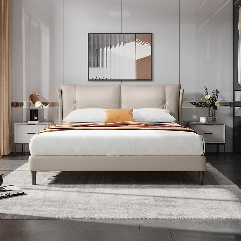 Modern Minimalist Multifunctional Storage Bed Classic Bed