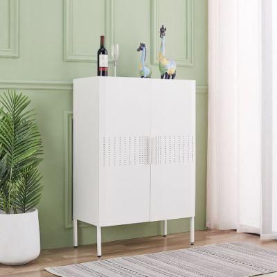 Wholesale 2 Swing Door Wardrobe Cupboard Metal Filing Storage Cabinets