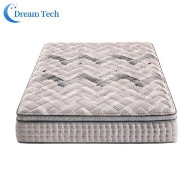 Soft Queen Size Hotel Bedroom Compressed Beds Pocket Coil Spring King Size Mattress