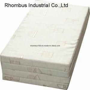 Spring Latex Foam Mattress, 4 Folding Mattress (RH019)